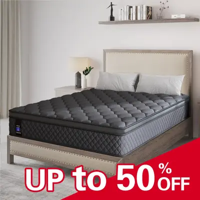 101214 Twin Full Queen King Size Mattress in a Box Hybrid Spring Gel Memory Foam,  Euro Top Medium Firm Ergonomic Mattr...
