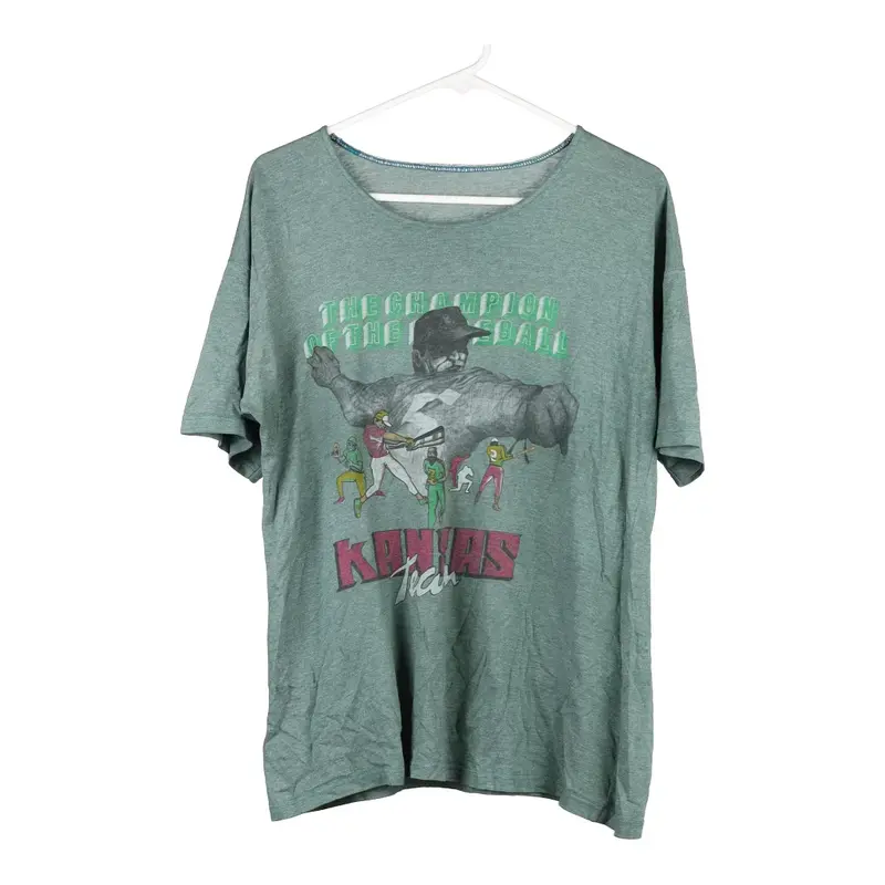 Unbranded T-Shirt - Large Green Cotton