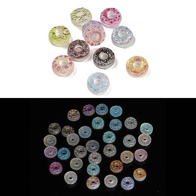 Luminous Transparent Resin Decoden Cabochons