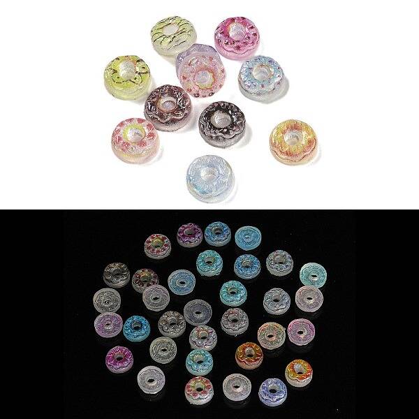 Luminous Transparent Resin Decoden Cabochons