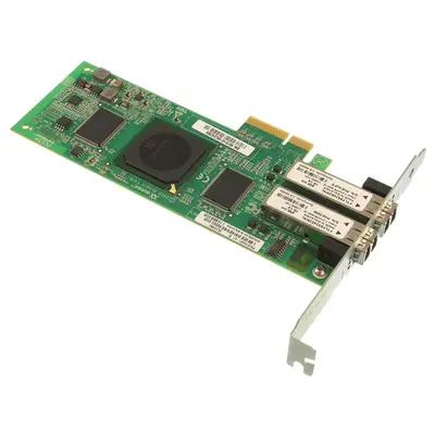 QLE2462-LP QLogic Dual -Ports LC 4Gb/s Fiber Channel PCI Express Host Bus Network Adapter