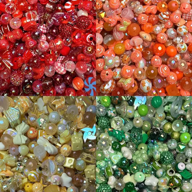 Beads by Color for Beadable Pen fancy bead bead mix