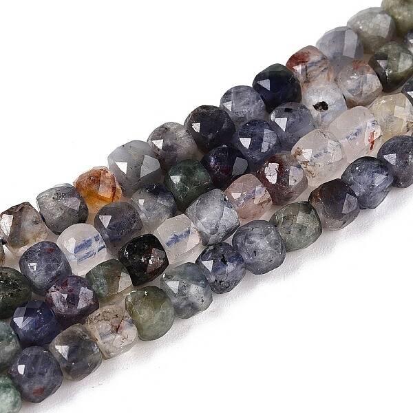 Natural Iolite Beads Strands