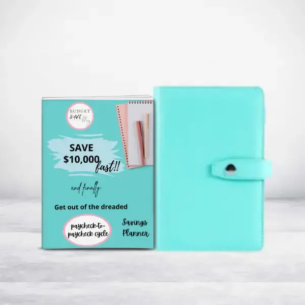 Savings Challenges Book and Budget Binder Bundle: Track Your Progress towards Saving $10,000 and Stay Motivated new year coll...