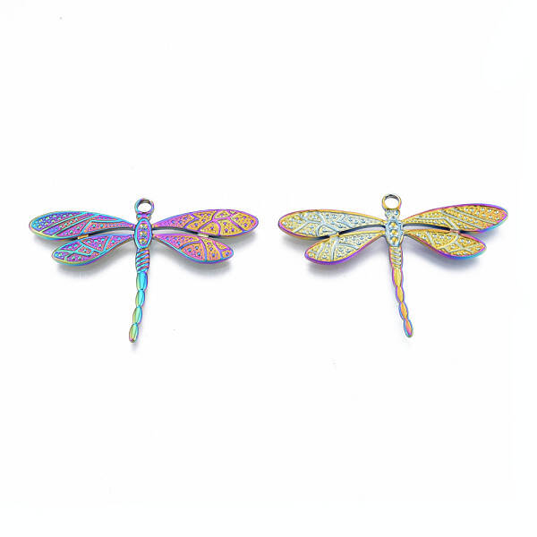 Rack Plating 304 Stainless Steel Pendant Rhinestone Settings