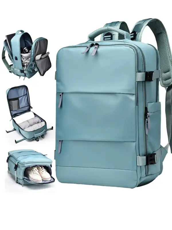 Summer Casual Large Capacity School Backpack, Waterproof Outdoor Sports Bag, Lightweight Travel Bag with Adjustable Strap for...