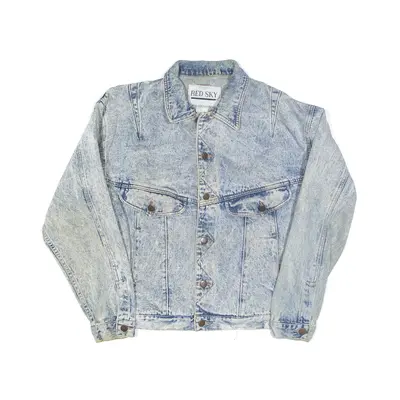 RED SKY Denim Jacket Blue Womens M