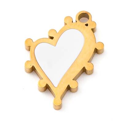 304 Stainless Steel Enamel Pendants