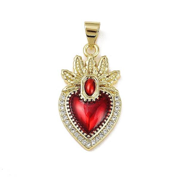 Brass Enamel Pendants