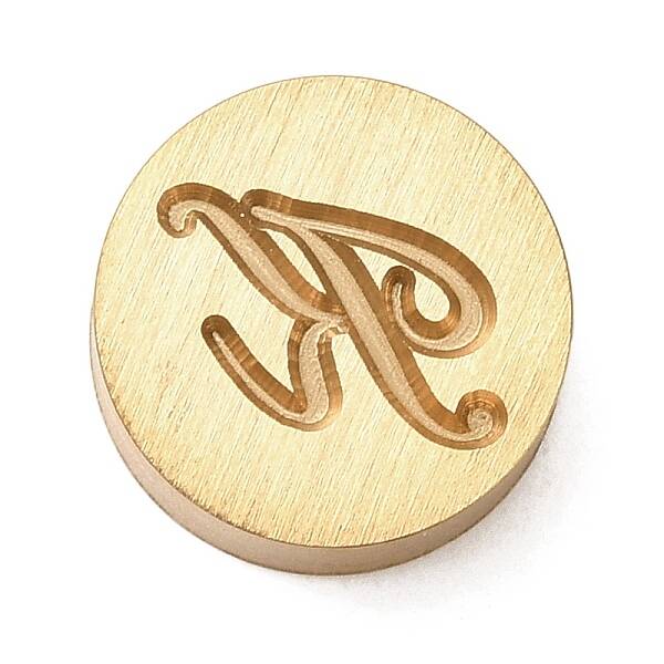 Golden Tone Brass Letter Stamps