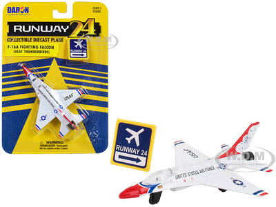 General Dynamics F-16 Fighting Falcon Fighter Aircraft White \