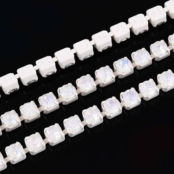 Iron Rhinestone Cup Chains