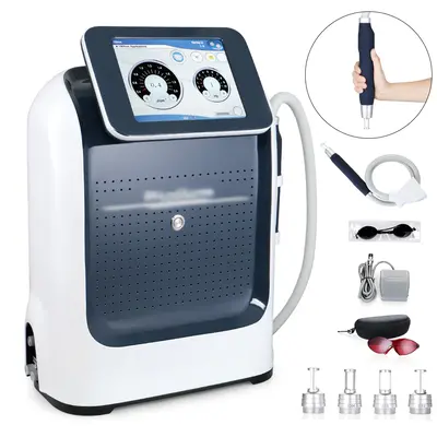 Mirco Picosecond Tattoo Removal 1064/532/755nm Skin Whitening Picosecond Laser Machine for Spa Salon Studio Home Use | HR-AS6...