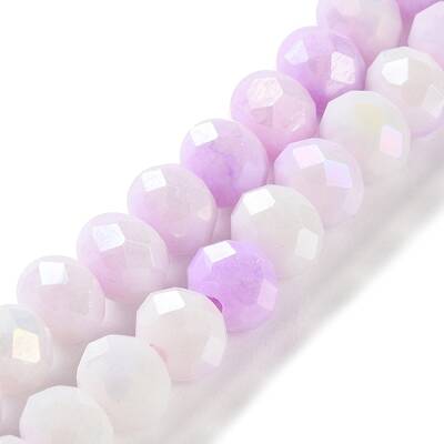 Electroplate Handmade Lampwork Beads Strands