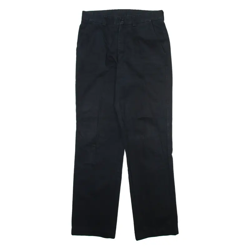 STONES Mens Trousers Black Regular Straight W30 L32