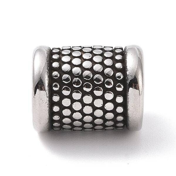 304 Stainless Steel Manual Polishing Tube Beads