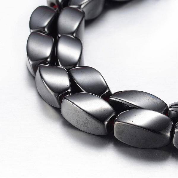 Original Magnetic Synthetic Hematite Bead Strands