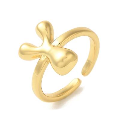 Brass Open Cuff Rings
