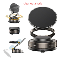 [JYHR]360° Vacuum Magnetic Phone Holder,  Hands-Free ，for Gym/Mirror/Shower/Smooth Surface, Strong Suction Cup Magnetic Ca...