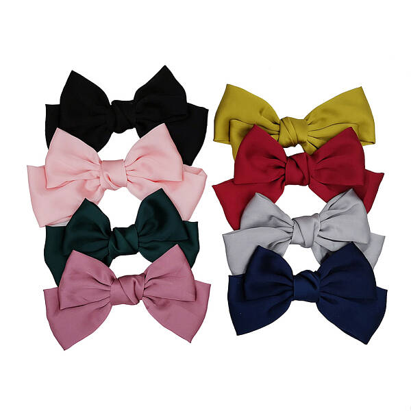 Cloth Alligator Hair Clips