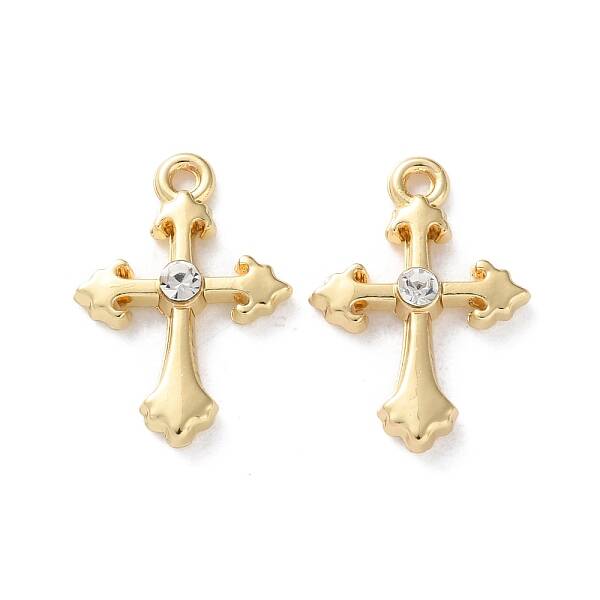 Rack Plating Alloy Rhinestoneand Pendants
