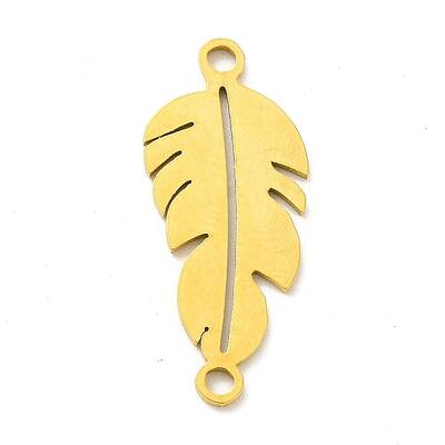 Ion Plating(IP) 201 Stainless Steel Connector Charms