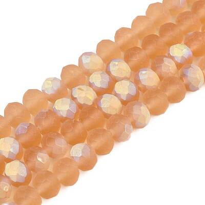 Transparent Glass Beads Strands