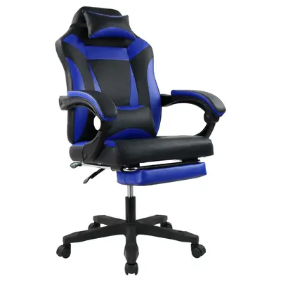 KKTONER Ergonomic Gaming Chair for E-Sport Racing Computer Swivel Height Adjustable with Armrest High Back Headrest and Lumba...