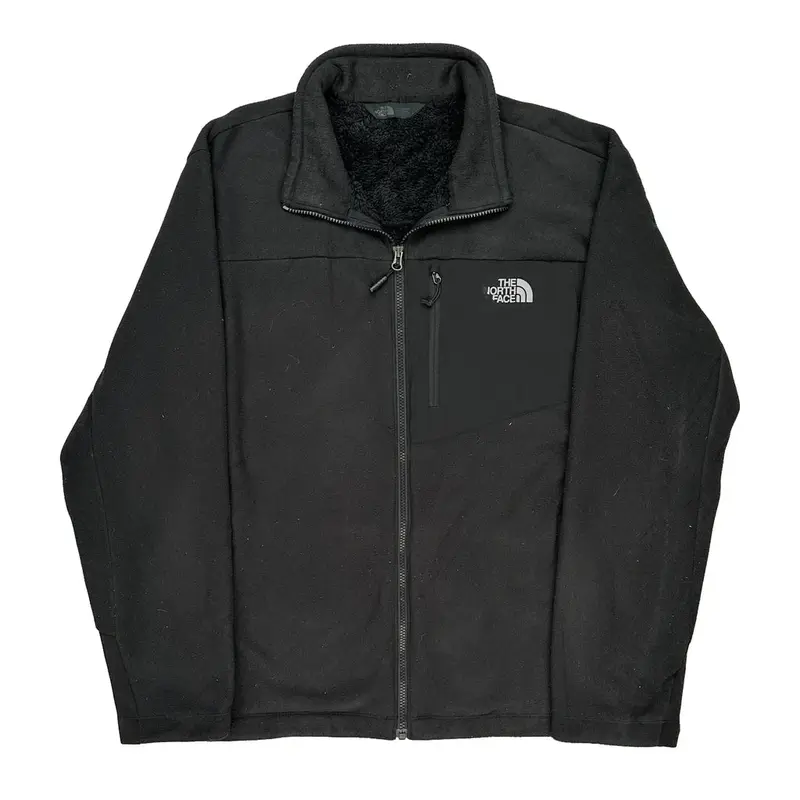 The North Face Fleece Jacket - XL Black Polyester | Size: x-large