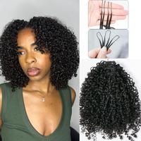 YWIGS Crochet Human Hair Extensions Knotless Pre-Separated 60g / Bundle - Time-Saving, 50 Strands per Bundle, 4 to 5 Bundles ...