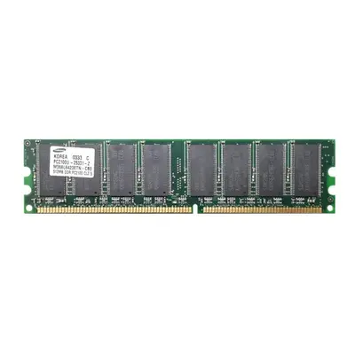 Samsung M368L6423ETN-CB0 | 512MB DDR-266MHz PC-2100 Non-ECC Unbuffered UDIMM CL2.5 2Rx8 2.5V 184-Pin Memory Module