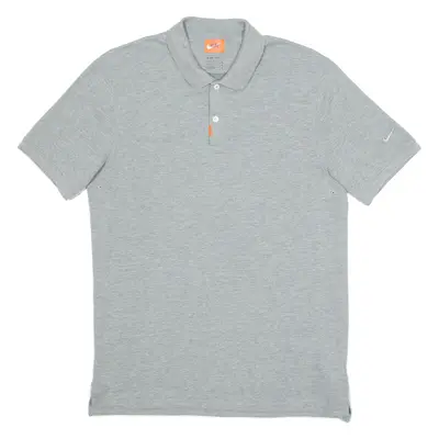 NIKE Mens Polo Shirt Grey M