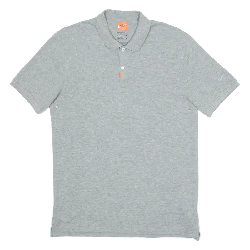 NIKE Mens Polo Shirt Grey M