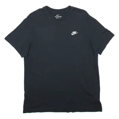 NIKE Mens T-Shirt Black L
