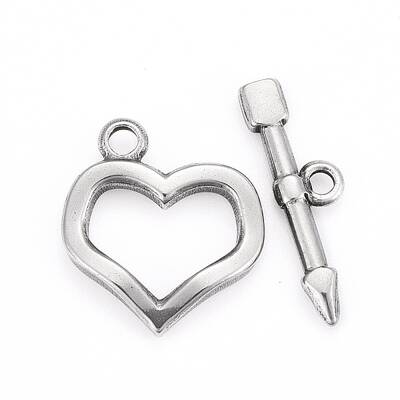 Non-Tarnish 304 Stainless Steel Toggle Clasps