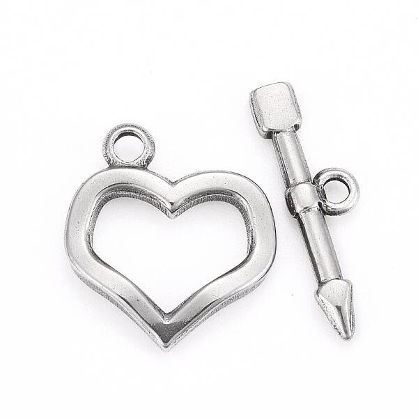 Non-Tarnish 304 Stainless Steel Toggle Clasps