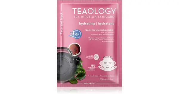 Teaology Blue Tea & Hyaluronic Acid Illuminating Hydrating Mask 21ml