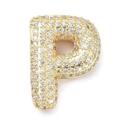 Rack Plating Brass Micro Pave Cubic Zirconia Pendants