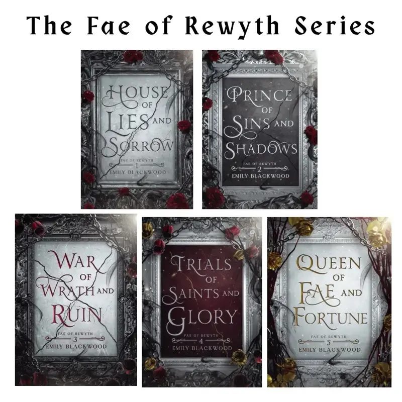 Fae of Rewyth Complete Paperback Bundle (Fae Fantasy Romance Arranged Marriage Enemies to Lovers Series)
