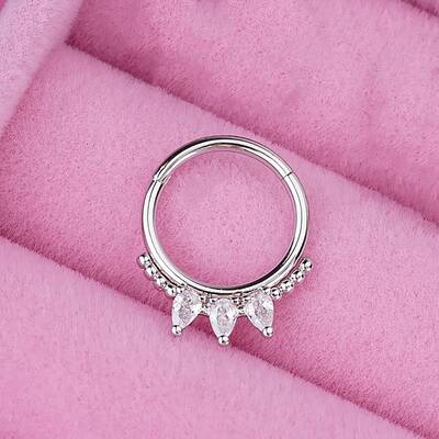 316L Stainless Steel Hoop Nose Rings