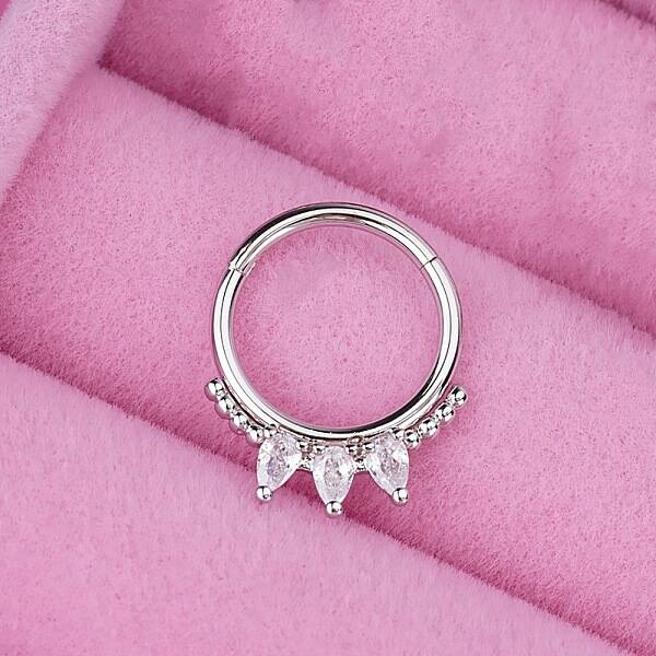 316L Stainless Steel Hoop Nose Rings