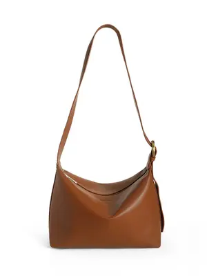 Smting zippered hobo bag