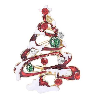 Christmas Tree Enamel Pins