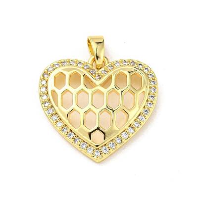 Brass with Cubic Zirconia Pendants