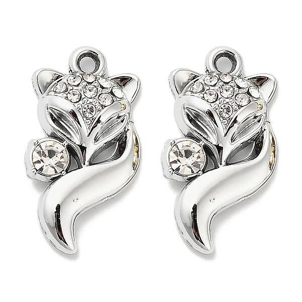 Alloy Crystal Pendants