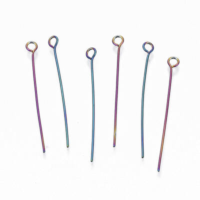Ion Plating(IP) 304 Stainless Steel Eye Pins