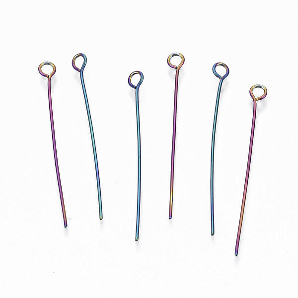 Ion Plating(IP) 304 Stainless Steel Eye Pins