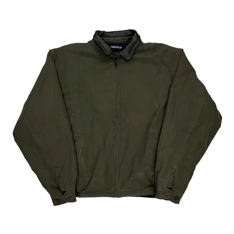 Nautica Harrington Jacket - XL Grey Polyester