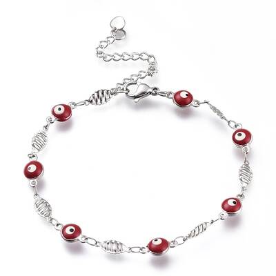 304 Stainless Steel Link Bracelets