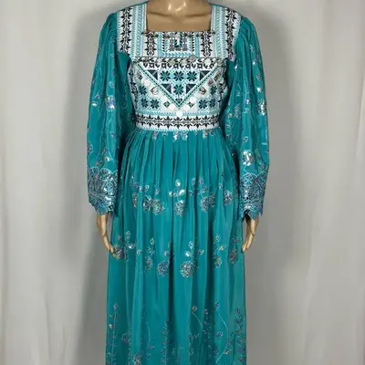 Hazaragi Dress For Women Afghani Traditional Clothe Khal خال مدل جدید افغانی ، لباس خال هزارگی